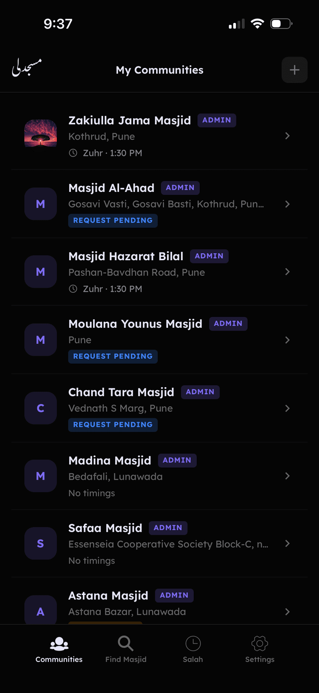 Salah Times